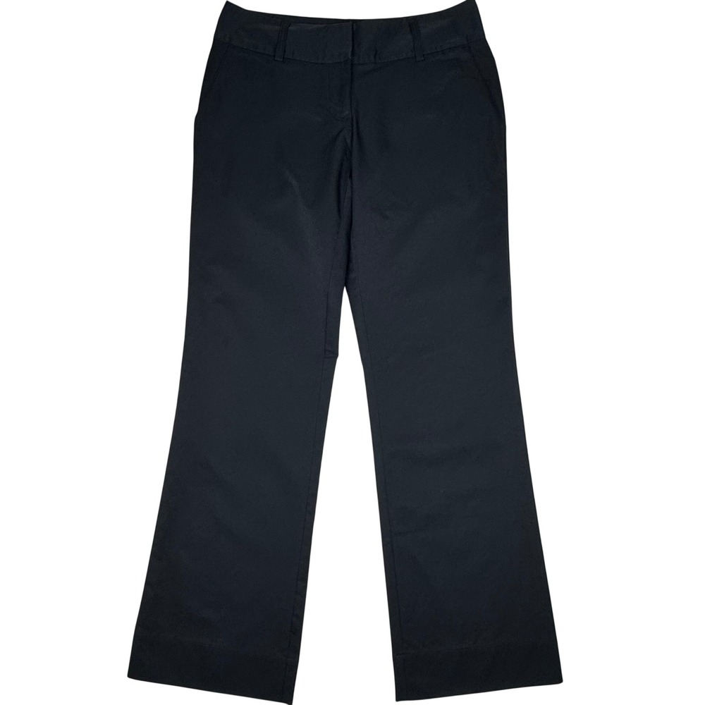 Adidas Climalite Golf Pants Womens 4 Black Straight Leg‎ Activewear Athleisure